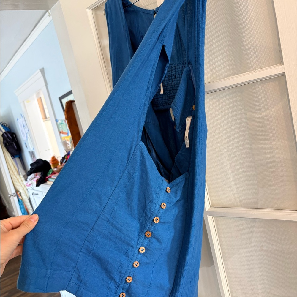 Free People Yara Set in Blue - Picture 4 of 7